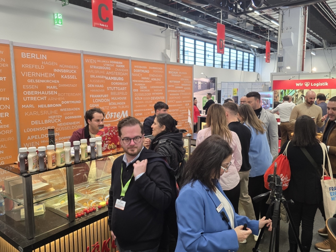 Çiğköftem Frankfurt Messe Franchise Expo fuarında ziyaretçilerinden tam not aldı..!