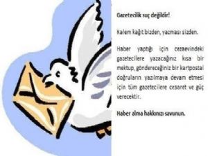 Tutuklu gazetecilere mektup yazıyoruz...