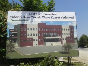 Balıkesir Üniversitesi Yabancı Diller Yüksekokulu,Kepsut Yerleşkesindeki Yabancı Diller Yüksekokulu binasında eğitime başlıyor..!