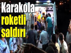 Diyadin ilçe jandarma komutanlığı'na roketli saldırı