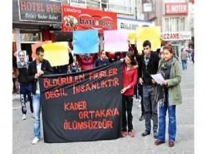 BALİKESİR'DE HDP'LİLER İLE VATANDAŞLAR ARASINDA ARBEDE ÇIKTI